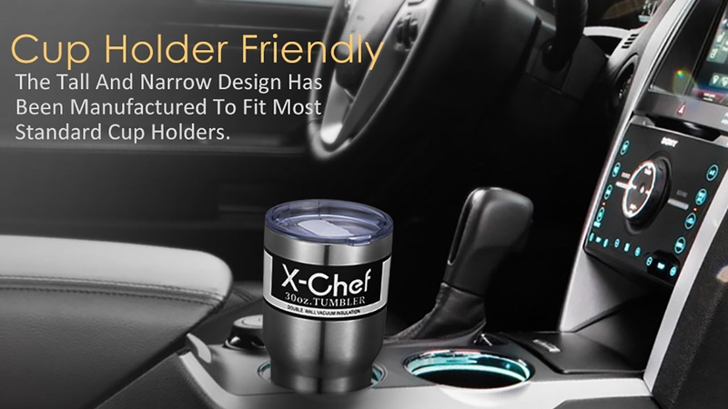X-Chef 30 oz. Tumbler, $9 with code 5APPKUTN